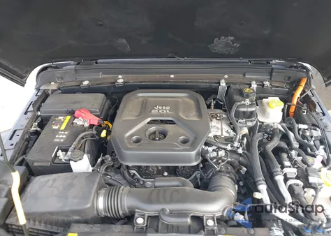 2022 Jeep Wrangler 4Xe Unlimited Sahara 4X4 из США, поврежденный, VIN 1C4JJXP63NW137720